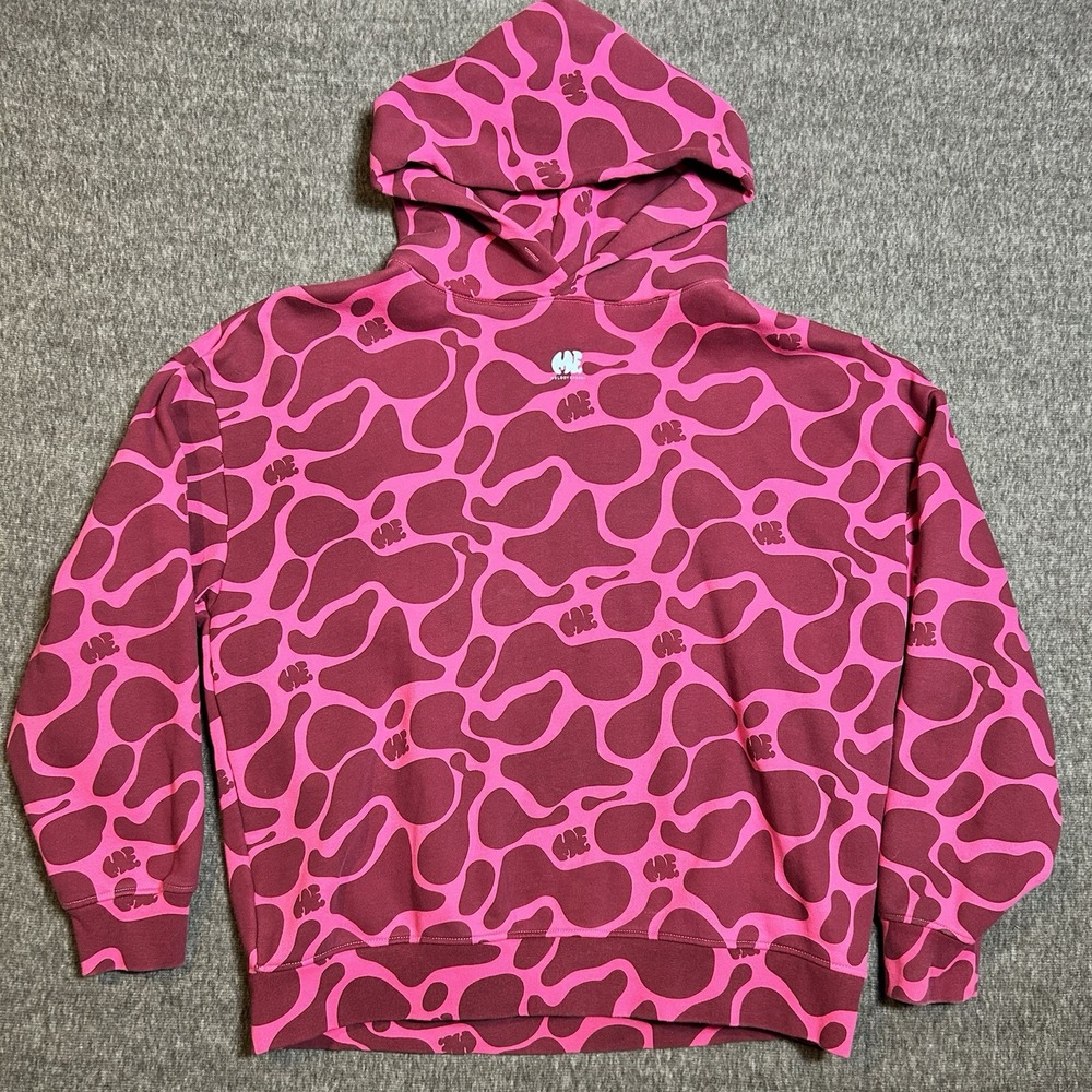 Melody Ehsani Amoeba Burgundy Hoodie Footlocker Exclusive Women's Sz Medium